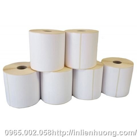 Decal Cuộn Bế Trắng