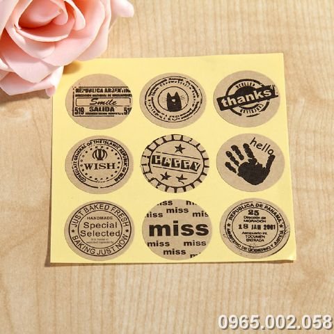 In Decal giấy