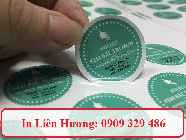 In tem nhãn decal giá rẻ