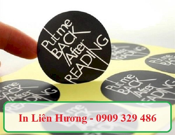 In tem nhãn decal giá rẻ