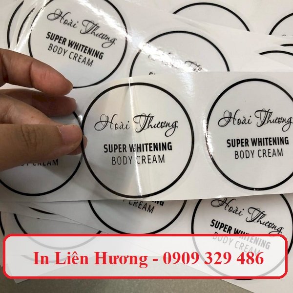 In tem nhãn decal giá rẻ