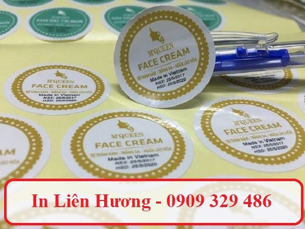 In tem nhãn decal giá rẻ