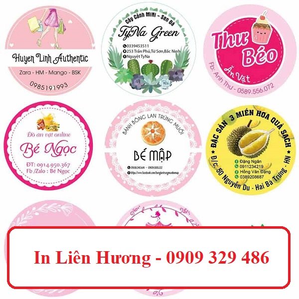 In tem nhãn decal giá rẻ