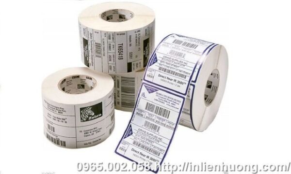 In decal barcode