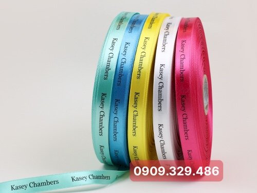 In dây ruy băng giá rẻ, chuyên nghiệp tại TPHCM