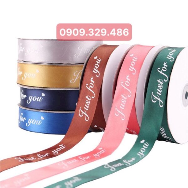 In dây ruy băng giá rẻ, chuyên nghiệp tại TPHCM