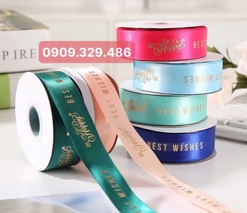 In dây ruy băng giá rẻ, chuyên nghiệp tại TPHCM