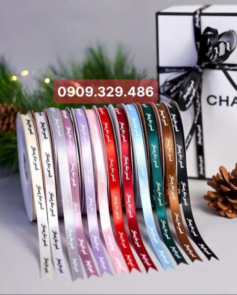 In dây ruy băng giá rẻ, chuyên nghiệp tại TPHCM