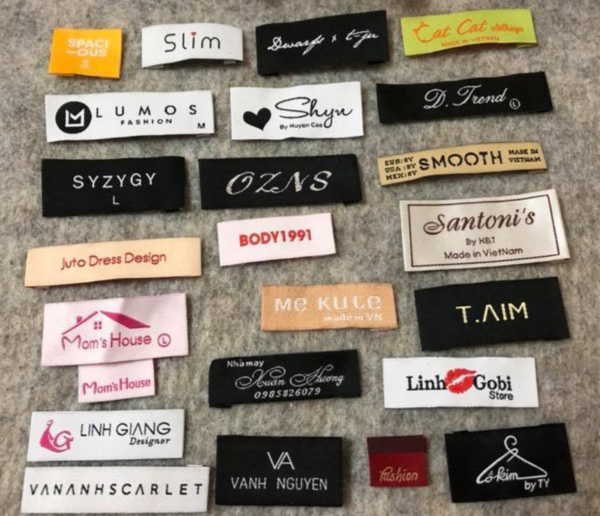 In nhãn dệt, mác dệt và logo dệt ở đâu giá tốt chất lượng?