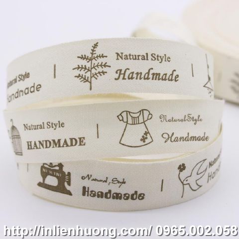 Nhãn cotton - nhãn vải bố
